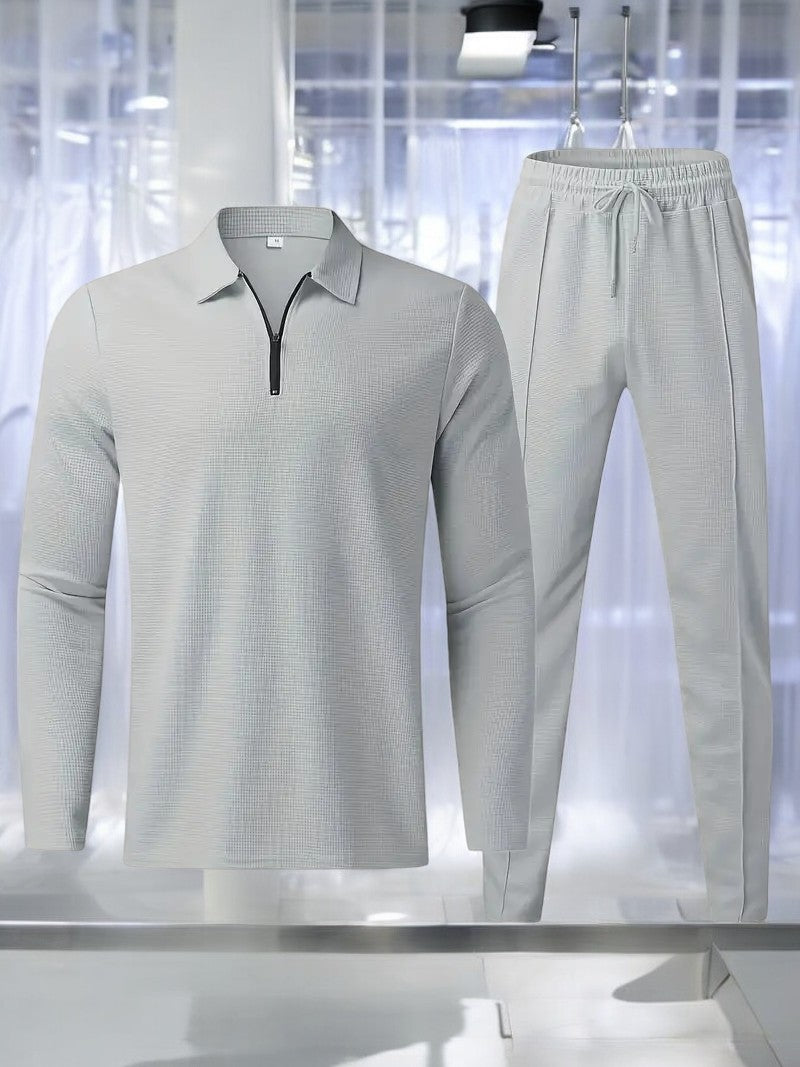 🏃‍♂️ BreezeFit Two-Piece Set for Men - Snyggt och bekvämt!